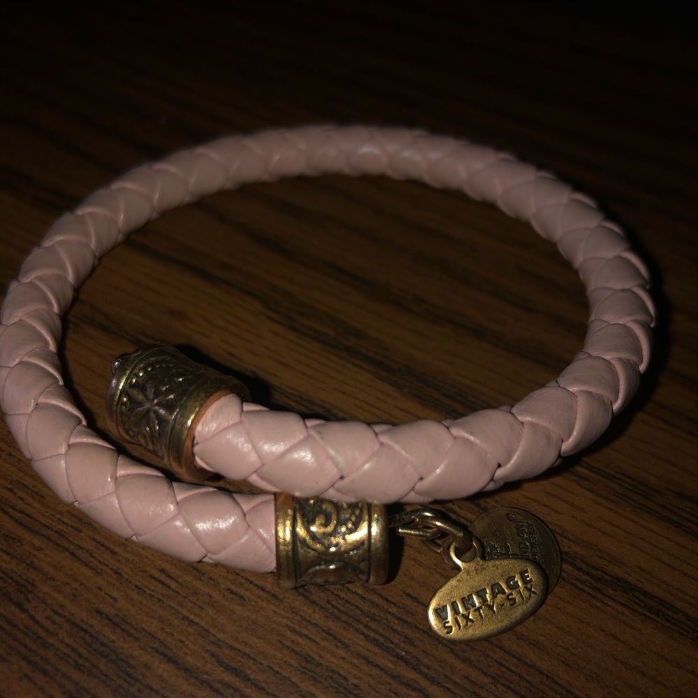 Pastel pink Alex and Ani Bracelet